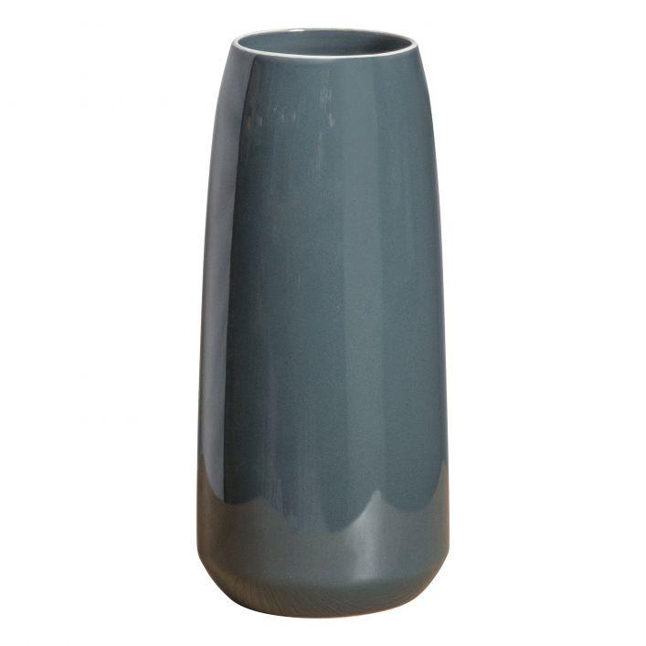 Tonoura Vase Blue Large (w)170mm x (d)170mm x (h)385mm - Steeple Design